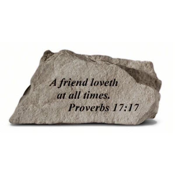 Berry Kay - Inc. A Friend Loveth At All Times - Memorial - 6.25 Inches x 3 Inches 40720 - main
